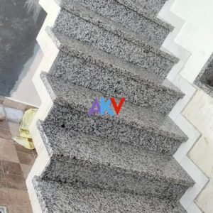 P White Granite Stair