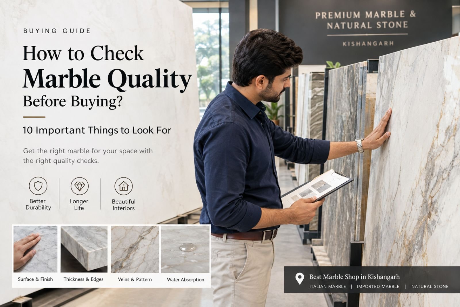 How to Check Marble Quality Before Buying