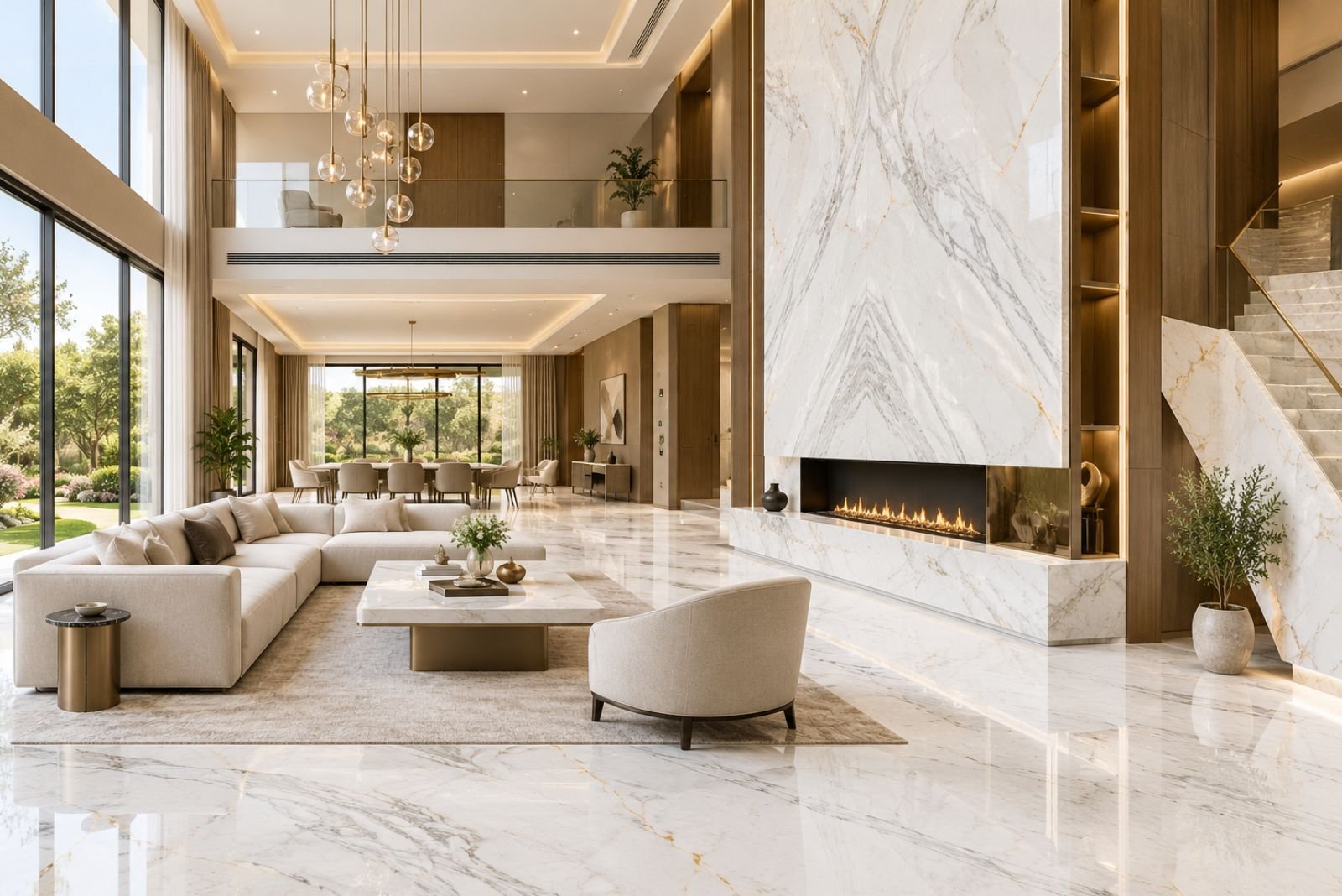 Best Imported White Marble for Luxury Homes in India